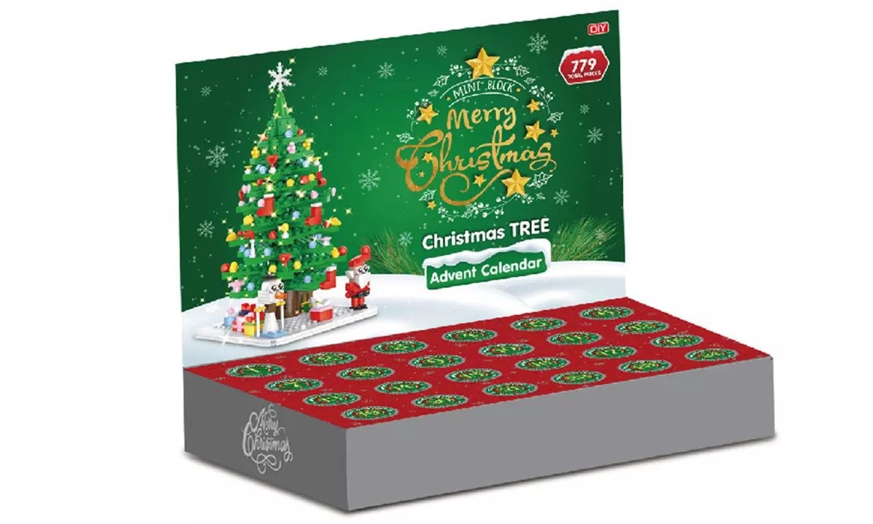 Calendario dell'Avvento ispirato ai Lego