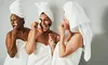 Pampering Package w/ Bliss or Deep Blissful Cleanse Facial, Upper Body Massage, Mud & Hot Towels (Up to 31% Off)