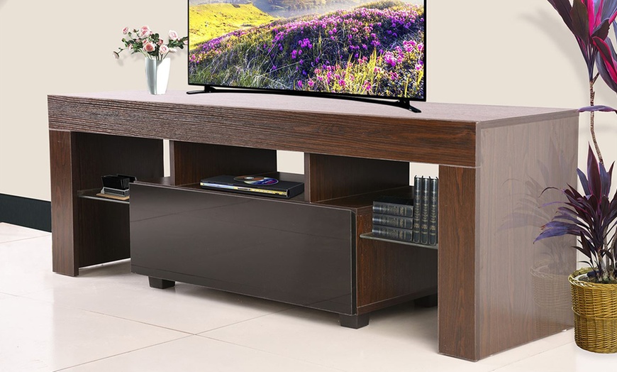 Image 16: TV Stand with LED Lights