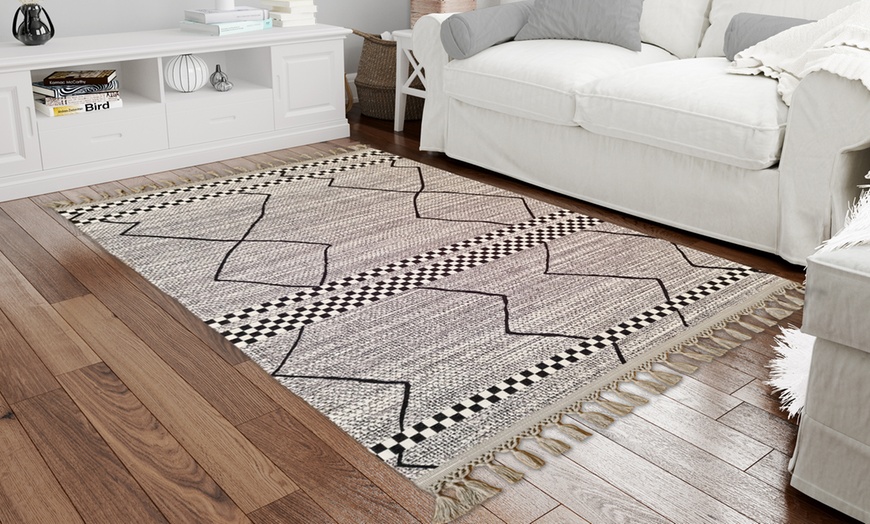 Image 10: Berber-Style Living Room Rug