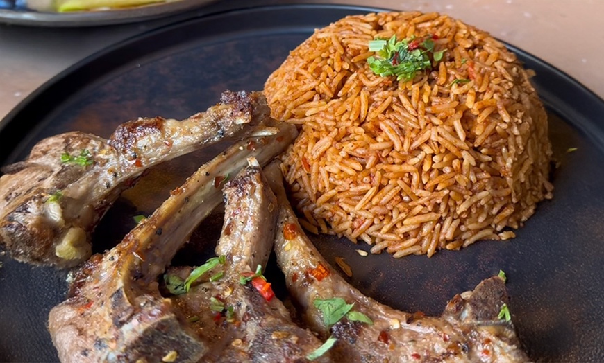 Image 10: Two-Course African-British Fusion Meal with Cocktail, Wine or Beer