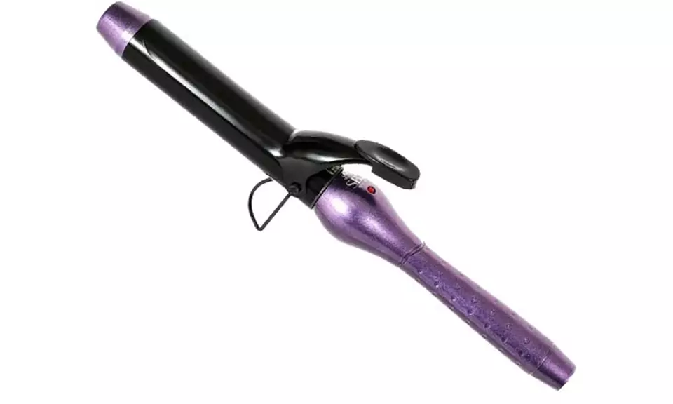 Sutra SB2 Spring Curling Hair Curler Iron - 3/4", 1", or 1 1/4" - Purple Disco