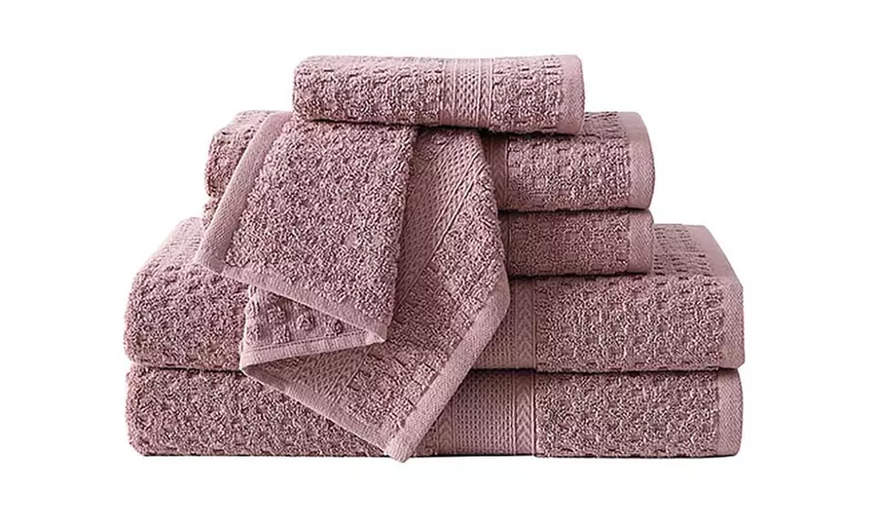 100% Cotton Bath Towel Set (6-Piece) - Second Medium