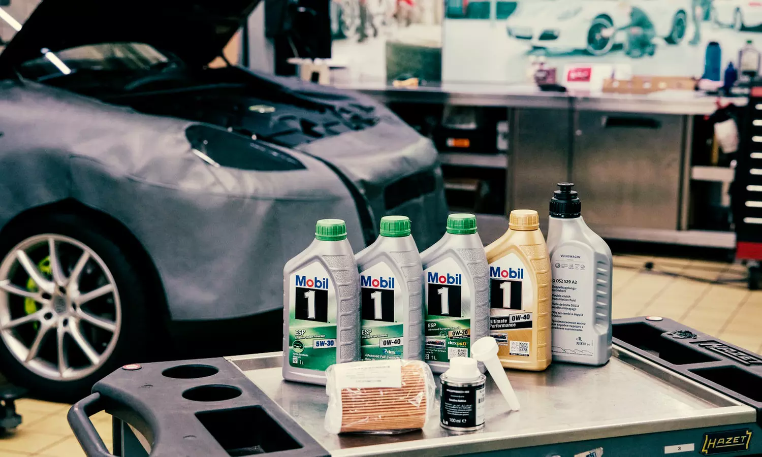 Full Synthetic Mobil/Liqui Moly 1 Oil Change/Oil Change (House Brand)