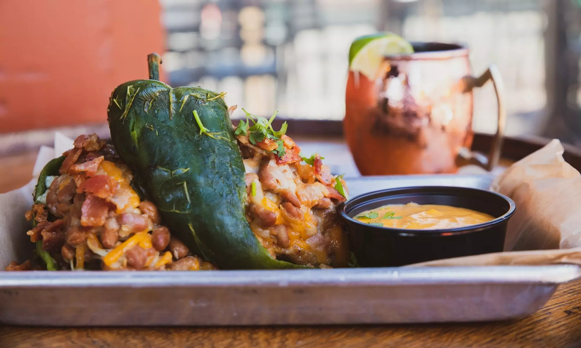 $10 for $20 Off Food and Drinks at Jax Fire Pit @ The Double Deuce  - Second Medium