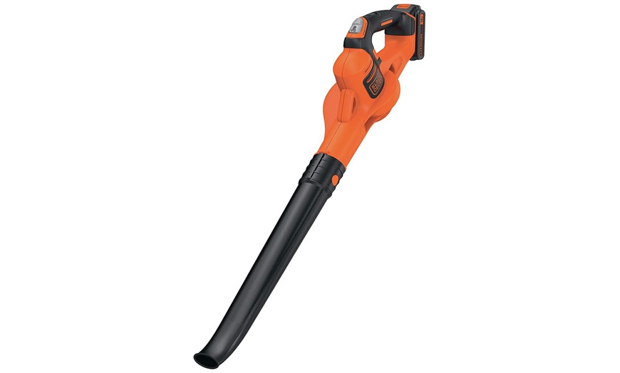 Image 3: Soffiatore a 18v con batteria al litio Black+Decker 