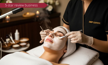 One Session: 60-Minute Deep Cleanse, Extraction and Microdermabrasion Facial Package - Colour Cosmetica