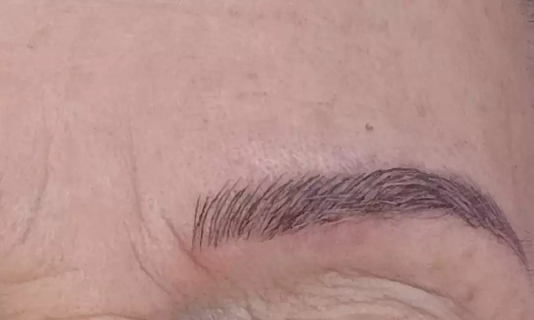 Microblading o microshading con diseño de cejas en Anita La Venezolana