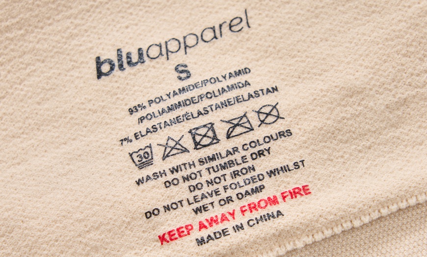 Image 8: Blu Apparel Three Packs of Seamless Bandeau Bras