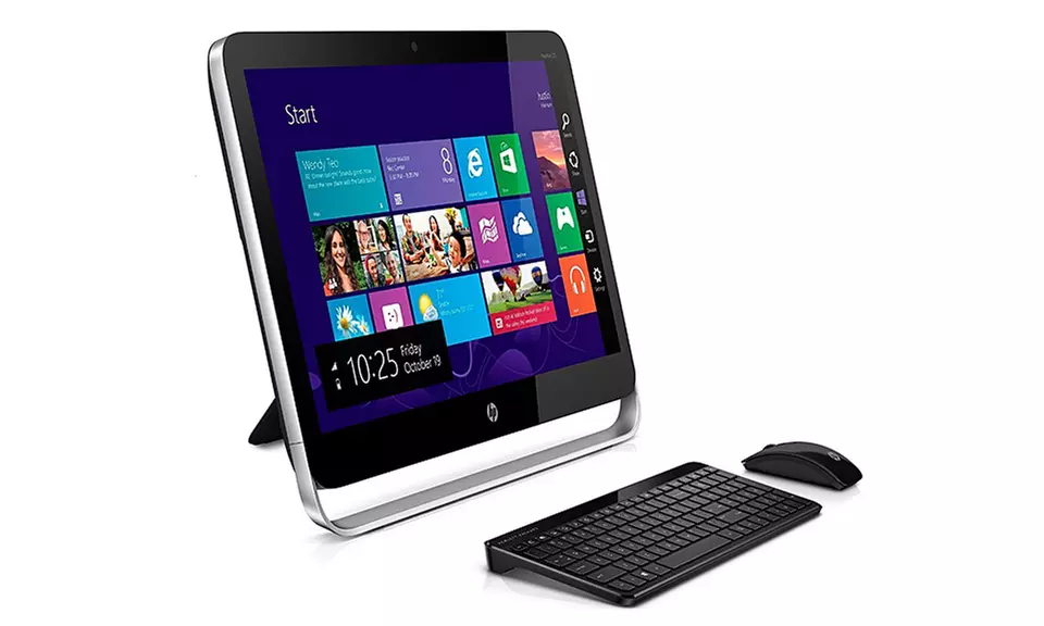 1TB HP Pavilion 23" All-in-One Desktop Computer with Intel Pentium Processor and 4GB RAM (Manufacturer Refurbished) - Primary Image