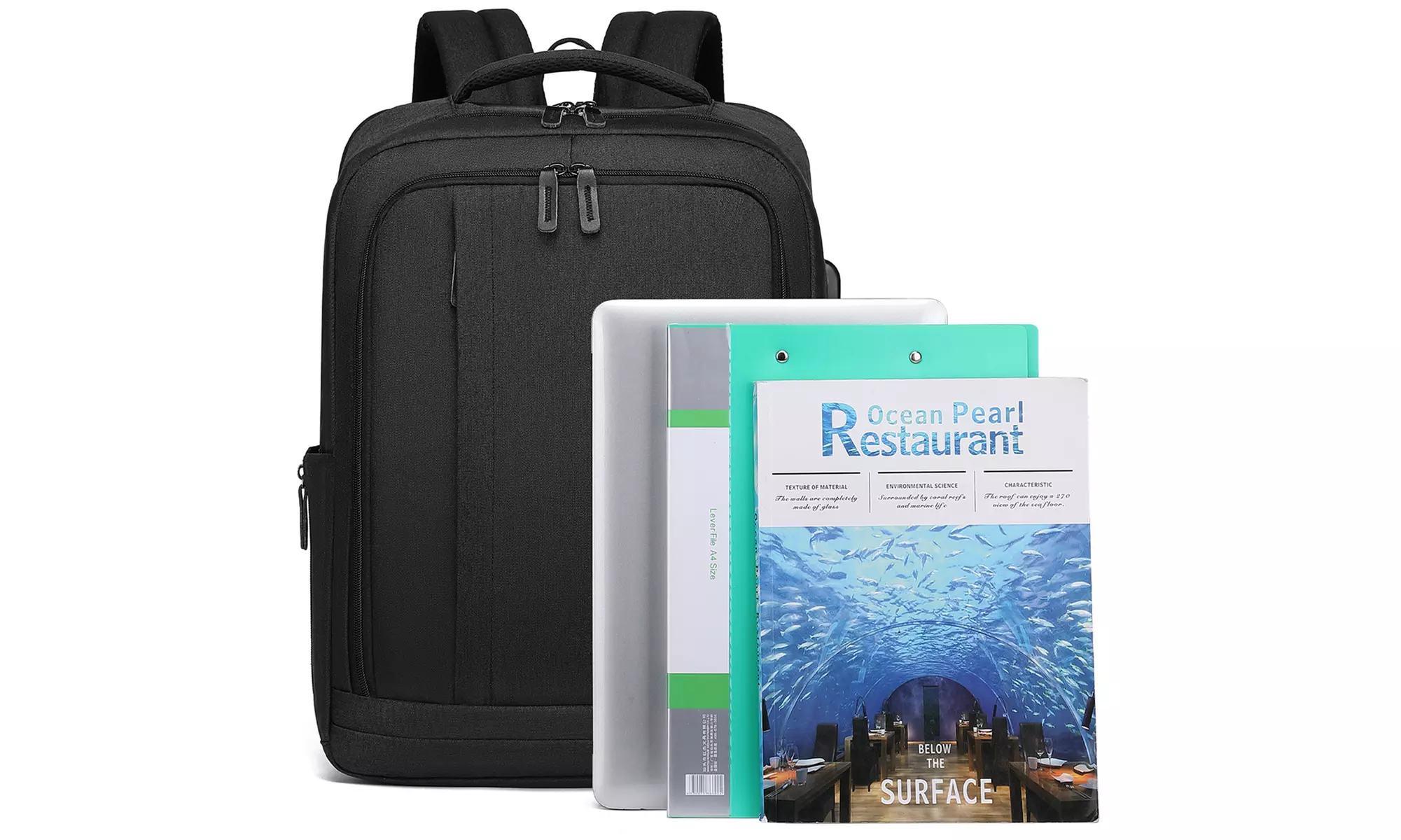 Sac à dos multi-compartiments Kono avec port USB