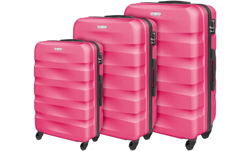 Image 9: Set da 3 valigie da viaggio in abs