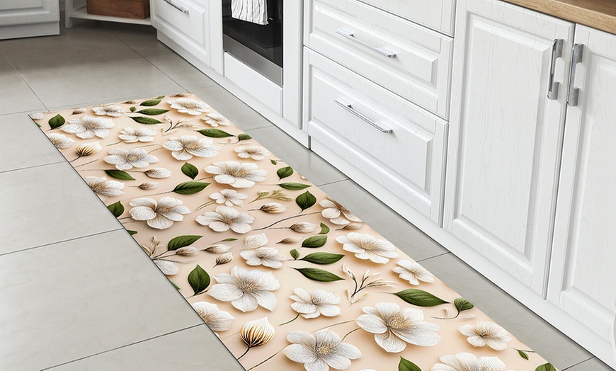 Image 1: Tapis de cuisine en PVC