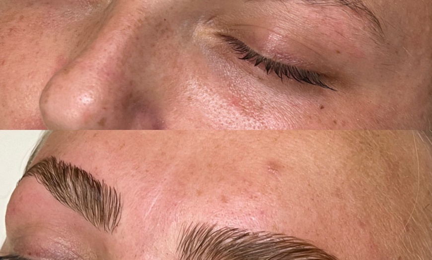 Image 3: Bold Look Awaits: Brow Lamination with Wax and Optional Tint