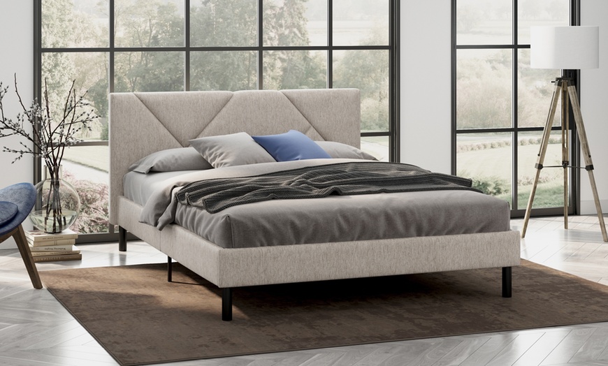Image 1: Stoffen bed ´Ric´ 