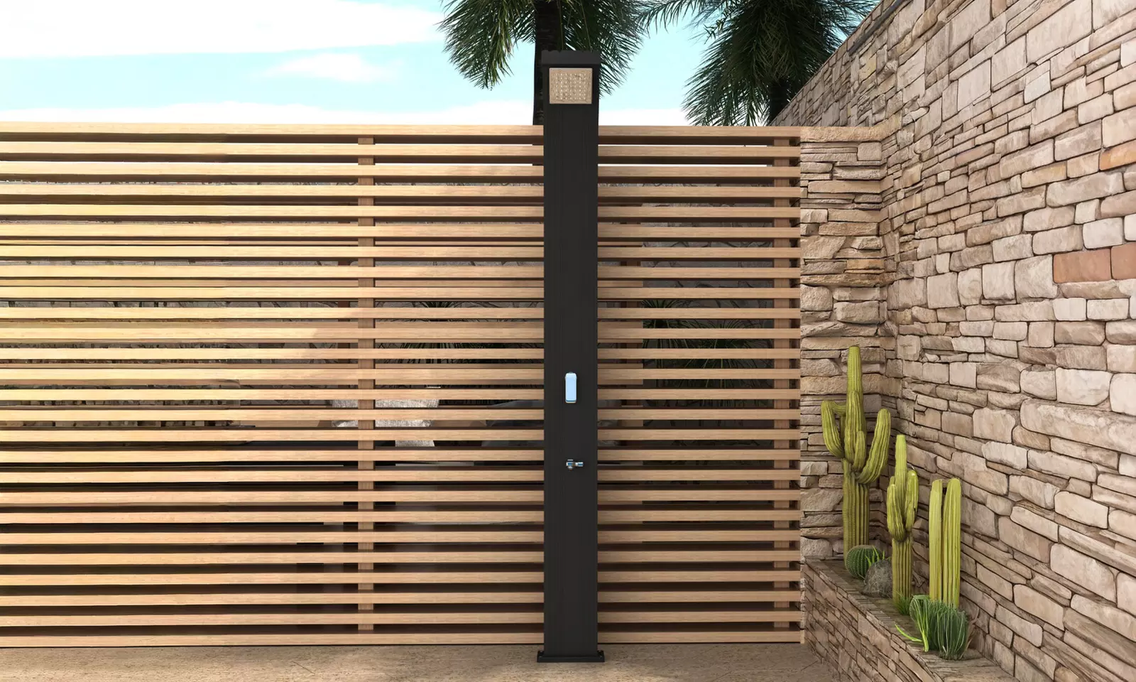 Home Deluxe Solar-Dusche „Athen“