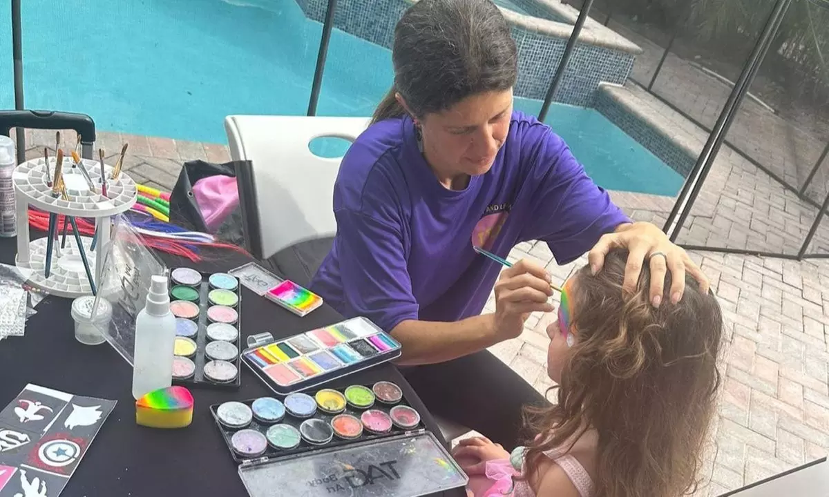 Enjoy Face Painting For Two Hours For Approximately 30 Children