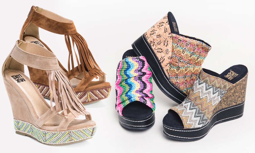 muk luks wedge sandals