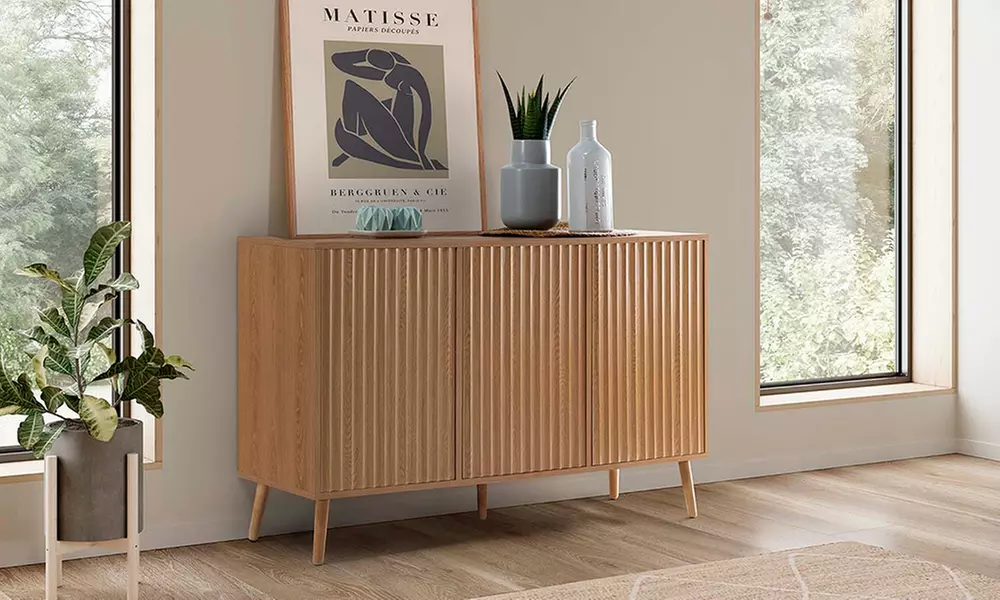 Sideboard mit 3 Türen „Lluvia”