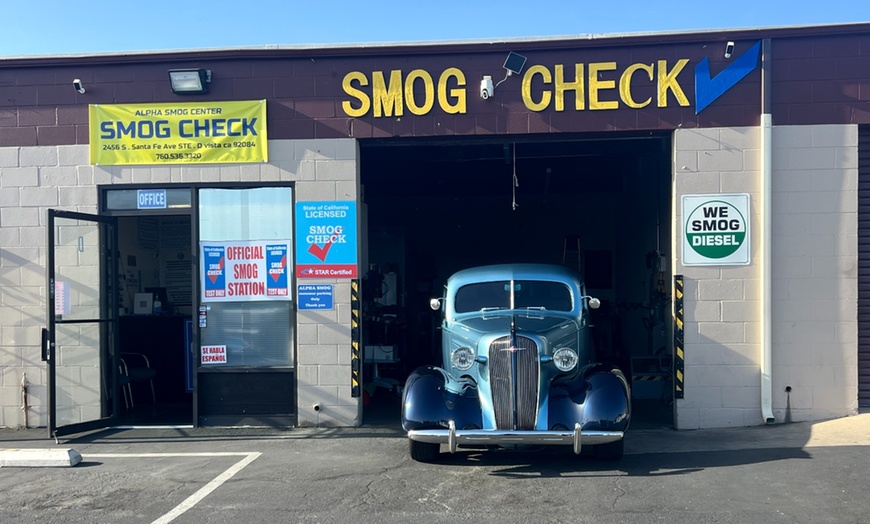 Image 2: Smog Certified Test for Sedans or SUVs (2000s & Up or Diesel Vehicles)