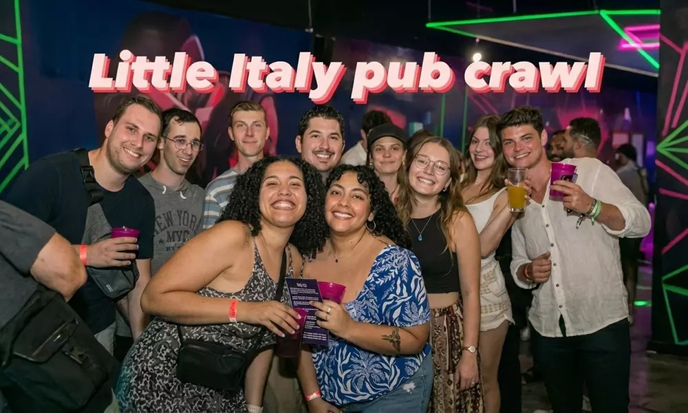 Sip, Play & Party: The Ultimate Little Italy Pub Crawl Experience