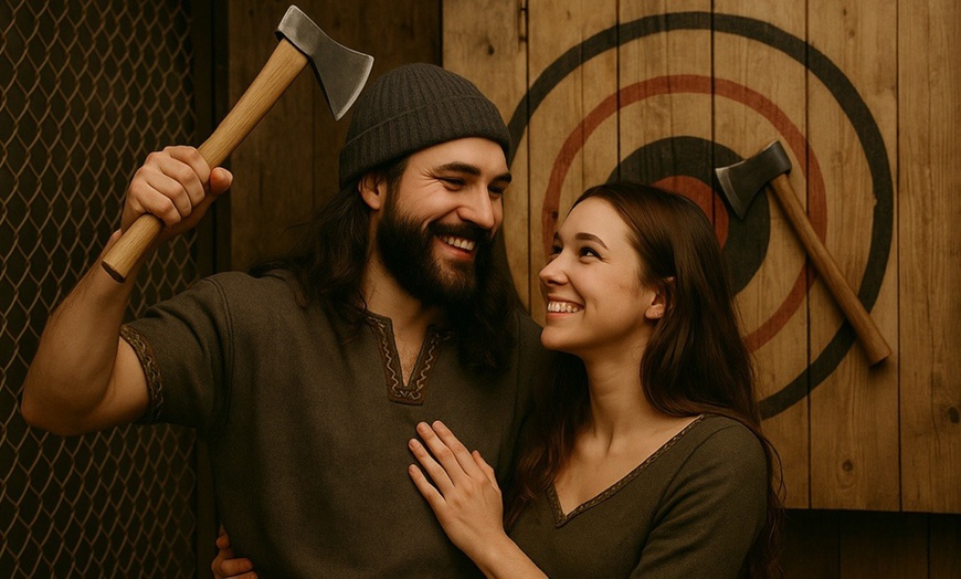 Image 2: 2 Std. Axt- & Messerwerfen für 1 - 4 Personen
