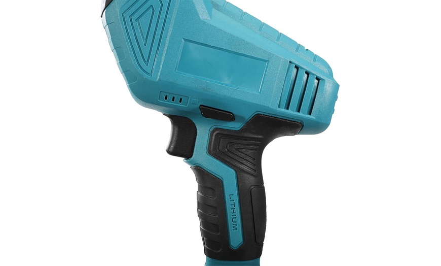 Image 5: Sierra de vaivén con doble batería de litio de 48 V