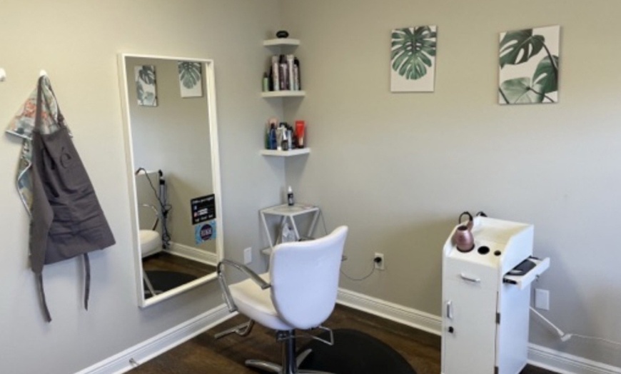 Image 3: One Women's Haircut + Olaplex Deep Conditioning Treatment & More