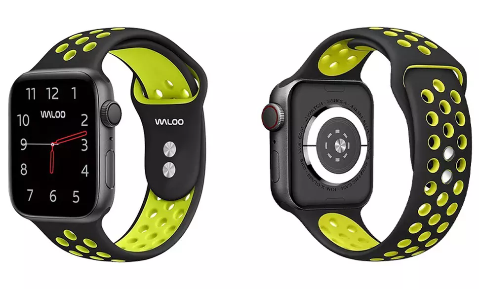 Waloo Breathable Sport Replacement Band For Apple Watch - All Series