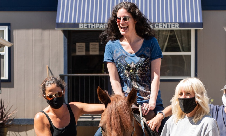 Image 6: 60-Minute Horseback Trail Ride for One, Two, or Four People