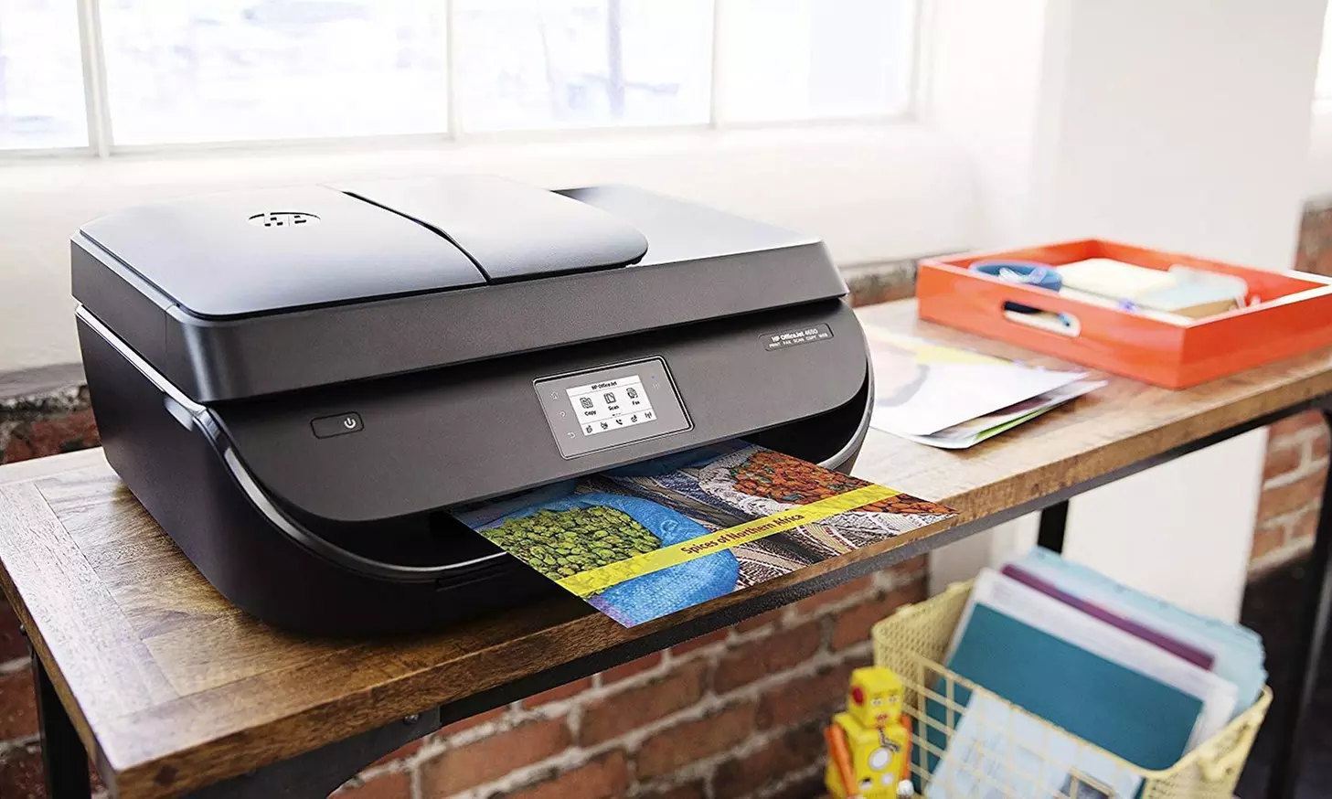 HP OfficeJet 4650 Wireless All-in-One Photo Printer with Mobile Printing (Refurbished) - Second Medium