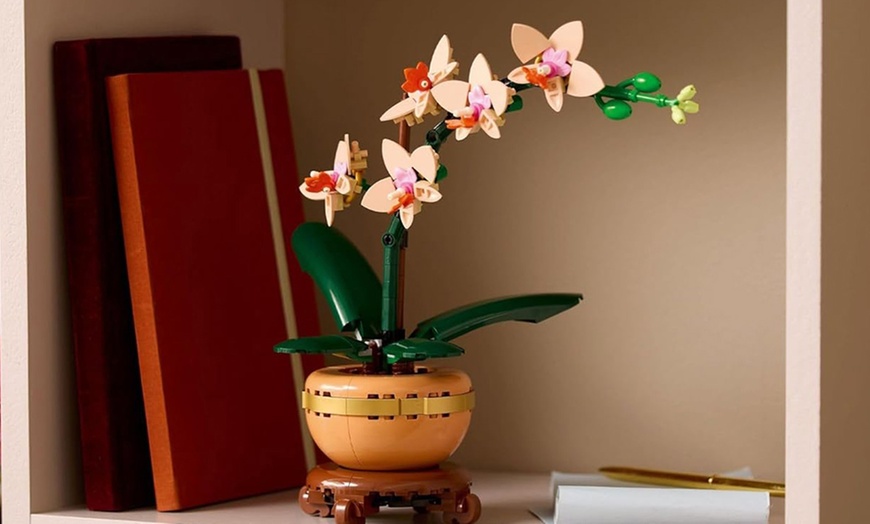 Image 1: Floral Building Block Set