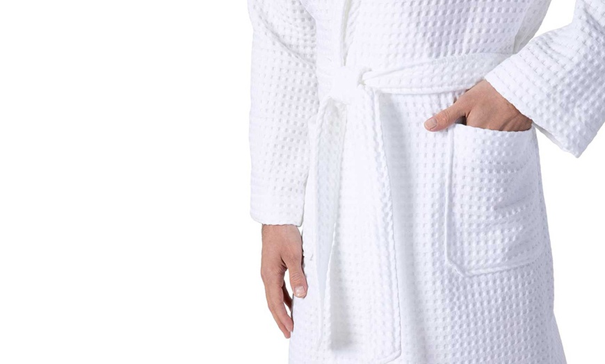 Image 3: Accappatoio nido d'ape unisex Henry Cotton's