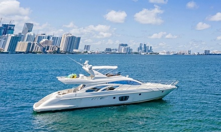 Luxury Yacht Experience in Miami (Up to 13 Guests & 3 Hours) - My Luxe Yacht Miami