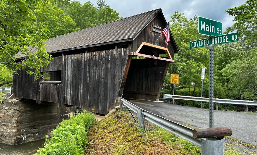 Image 1: Waterfall and Cover Bridge Tour for 1 or 2 People