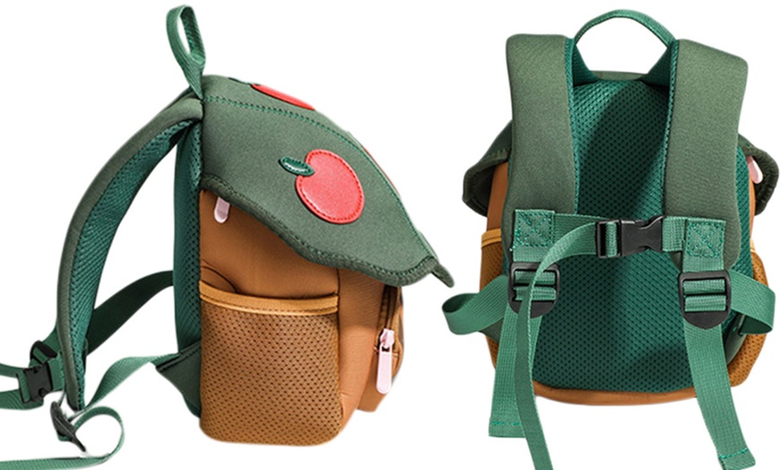 Image 4: Mushroom Design Kids' Backpack with Adjustable Straps