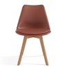 Image 6: Set 4 sedie in ecopelle e legno di faggio