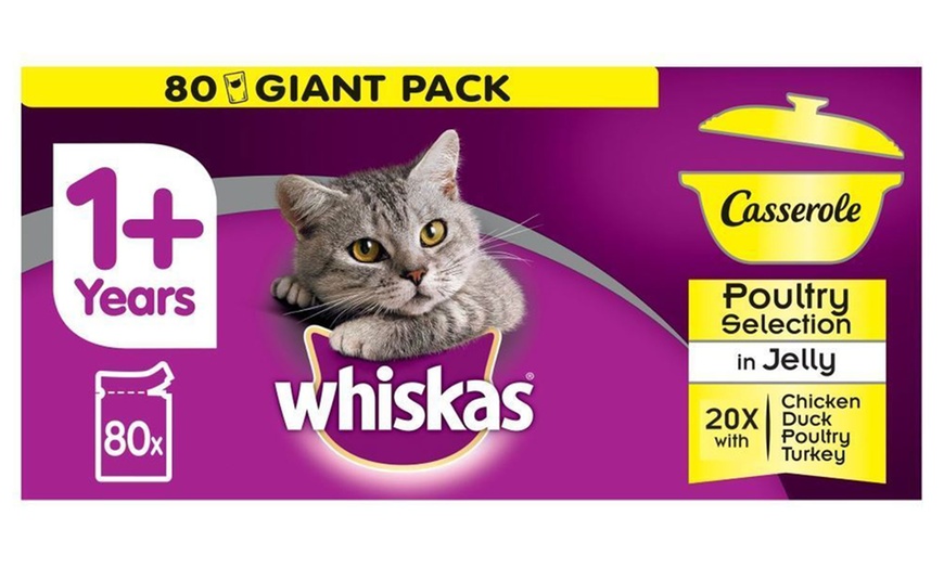 Image 2: Whiskas Casserole in Jelly 80-Pack