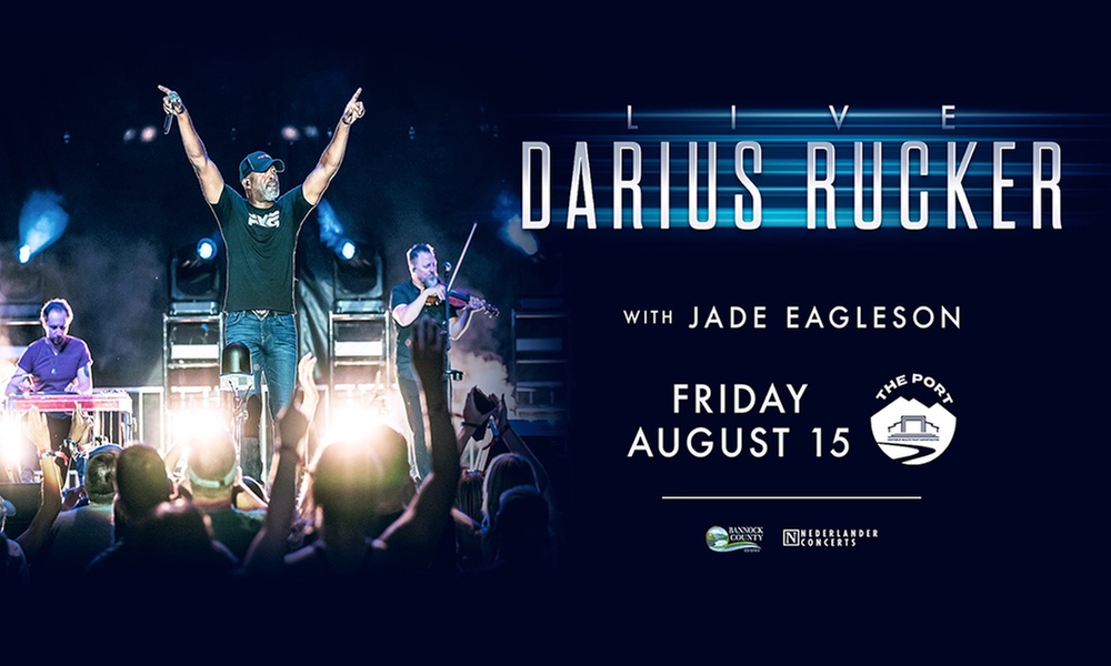8/15 Darius Rucker, Jade Eagleson at The Port - Up  to 44% Off