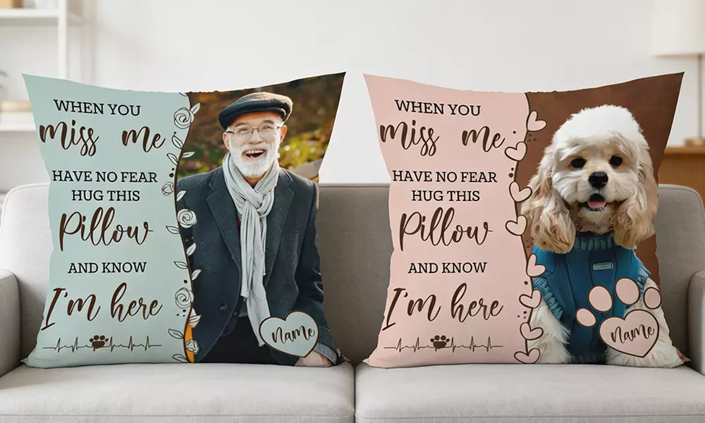 Personalisiertes Fotokissen