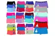 Girl's Pack Of 6 Or 12 Assorted Microfiber Boyshorts Underwear Panties - Second Medium