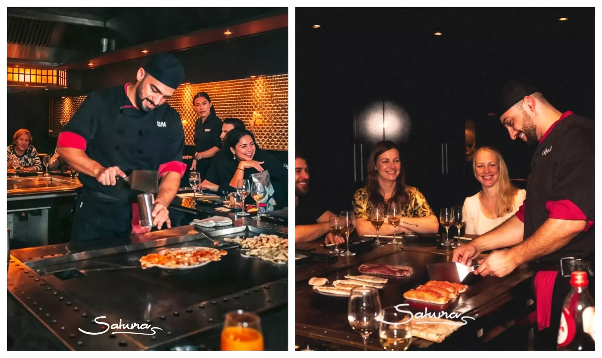 Menu japonais en 6 services au restaurant Sakura à Courtrai