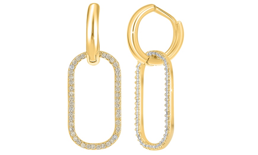 Image 10: Boucles d’oreilles SC Crystal ornées de cristaux Swarovski®