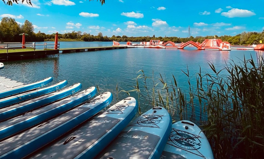 Image 3: Paddleboarding Session with Optional Wetsuit Hire for 1, 2, 3, or 4