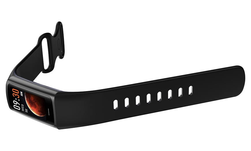 Image 7: Fitness Tracker Smart Watch BT 5.0 Body Thermometer BPM