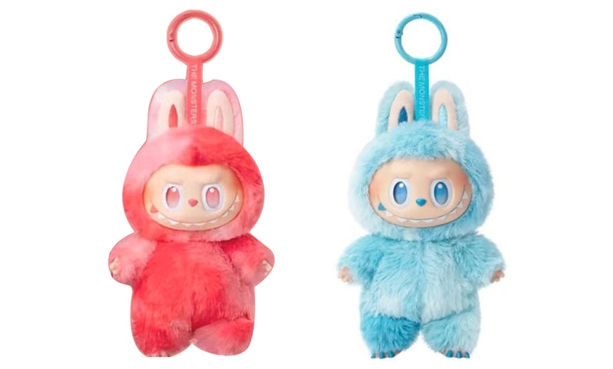 Image 10: Porte-clés peluche inspirée de l'univers Labubu