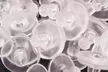 100-400 pcs 11mm Clear Silicone Pierced Earring Cushions Back Pads Disc Stoppers - Second Medium