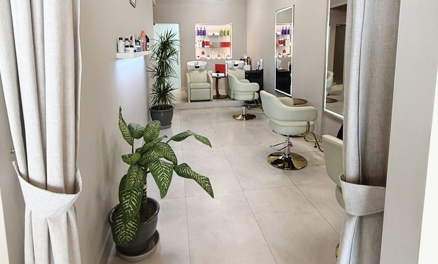 Image 6: Classic or Gelish Mani-Pedi or Acrylic Nail Extension with Gel Polish