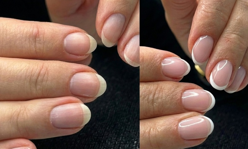 Image 2: Professional Nail Care: Russian Mani-Pedi or MediPedi Options
