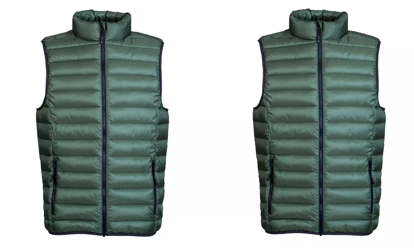 1 o 2 giubbini piumini unisex smanicati